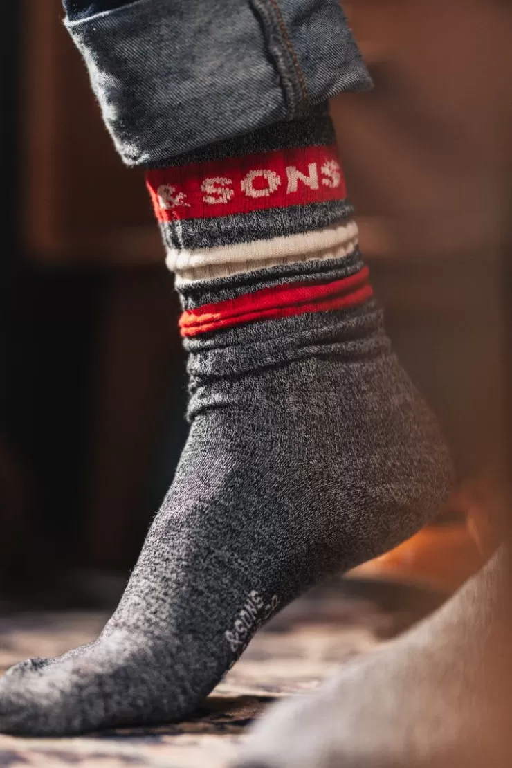 Discount Baseline Socks Grey Men Footwear