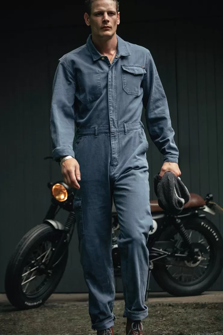 Flash Sale Churchill Coveralls Dark Denim Men Bottoms & Shorts