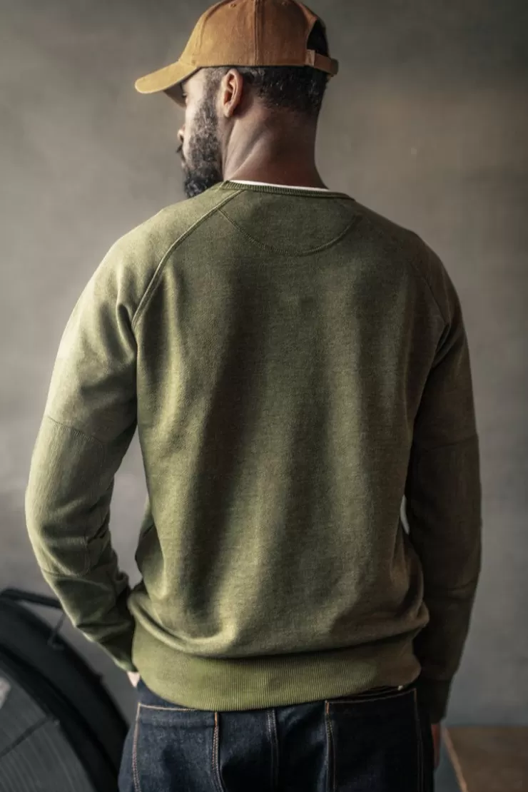 Flash Sale Surplus Green Sweatshirt Men Jackets & Coats