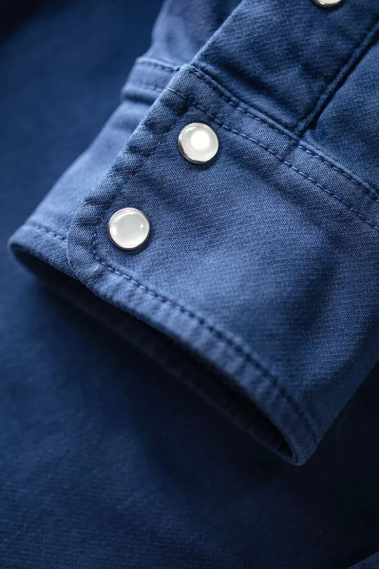 Flash Sale Sunday Shirt Utility Navy Men Tops