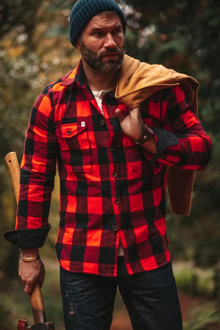 Store Yukon Flannel Field Shirt Men Jackets & Coats